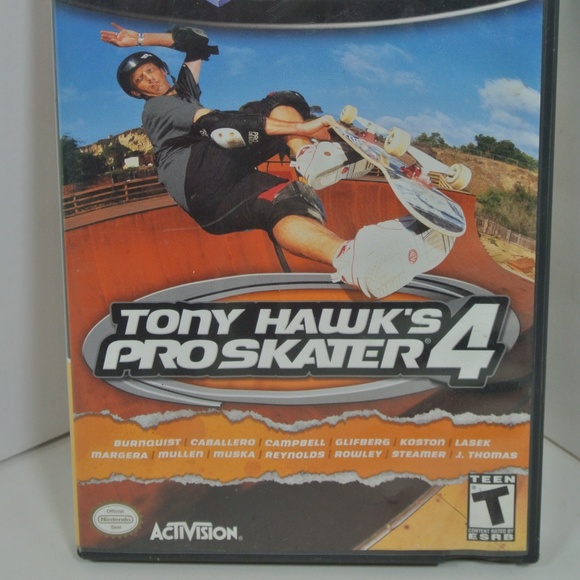 NINTENDO GAMECUBE PLAYERS CHOICE TONY HAWK PRO SKATER 4 GAME - Picture 2 of 7